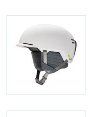 Smith Men's Small Scout MIPS Helmet White Ski Snowboard NWT Vents